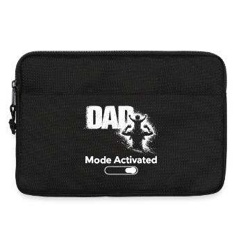 Dad Mode Activated Shirt Funny Father Gift - Laptoptasche 13" - Schwarz - Vorne
