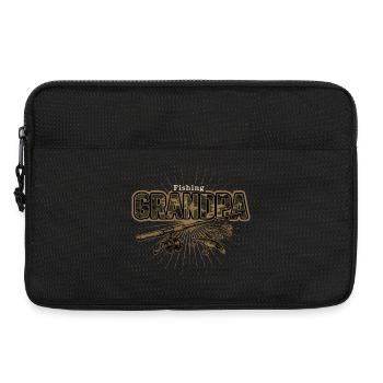 Grand-père pêcheur Angeln Opa - Sacoche pour ordinateur portable 13 pouces - noir - Devant