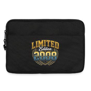 Édition limitée anniversaire 2008 - Sacoche pour ordinateur portable 13 pouces - noir - Devant