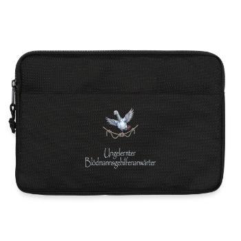 Ungelernter Blödmannsgehilfenanwärter  - Laptoptasche 13" - Schwarz - Vorne