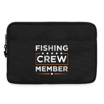 Fishing Crew - Laptoptasche 13" - Schwarz - Vorne