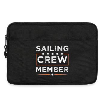 Sailing Crew - Laptoptasche 13" - Schwarz - Vorne