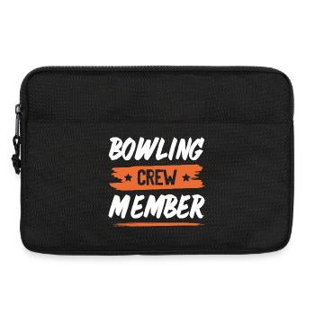 Bowling Crew - Laptoptasche 13" - Schwarz - Vorne