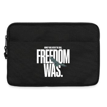 Money Goal Freedom Mindset Entrepreneur Freedom - Laptop bag 13" - black - Front