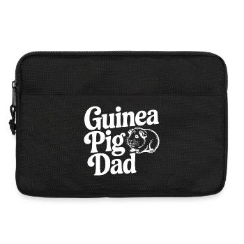 Meerschweinchen-Vater - Laptoptasche 13" - Schwarz - Vorne
