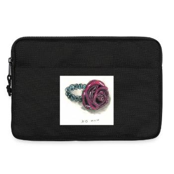 Rose Bracelet - Sacoche pour ordinateur portable 13 pouces - noir - Devant