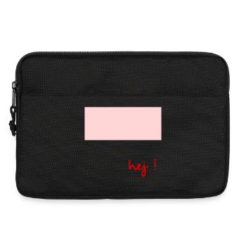 Suède Bonjour - Sacoche pour ordinateur portable 13 pouces - noir - Devant