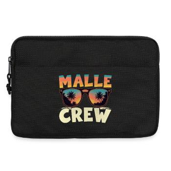 Malle Crew - Laptop bag 13" - black - Front