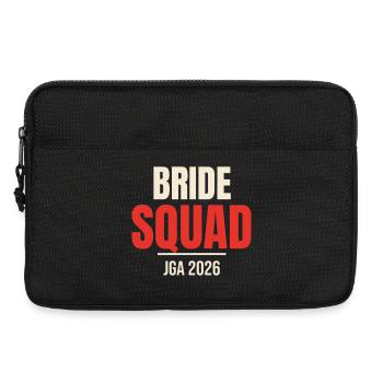 Mariage de l’équipe de mariée pour enterrement de vie de jeune fille - Sacoche pour ordinateur portable 13 pouces - noir - Devant