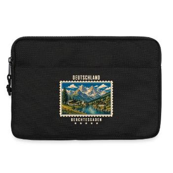 Deutschland Berchtesgaden Vintage Reisemarke - Laptoptasche 13" - Schwarz - Vorne