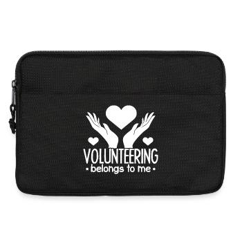 Social Worker Quote Belongs To Me Social - Laptoptasche 13" - Schwarz - Vorne