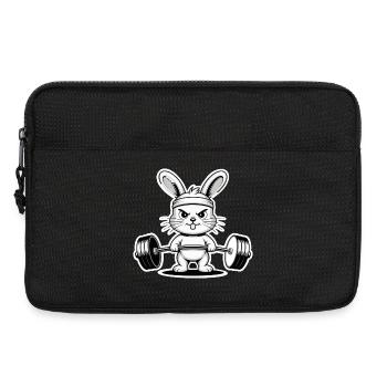 Pumpernickel Kaninchen  - Laptoptasche 13" - Schwarz - Vorne