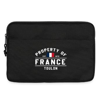 French Property Toulon - Laptop bag 13" - black - Front
