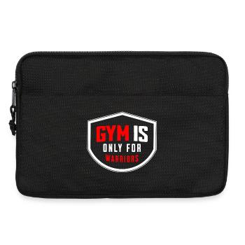 GYM life - Laptop bag 13" - black - Front