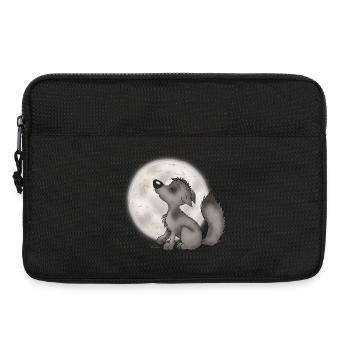 Wölfchen - Laptop bag 13" - black - Front