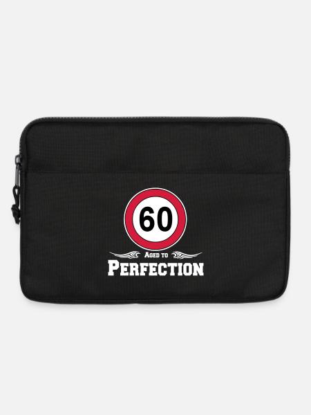 60th Birthday , Aged to Perfection 60 .... (25) - Laptop bag 13" - black