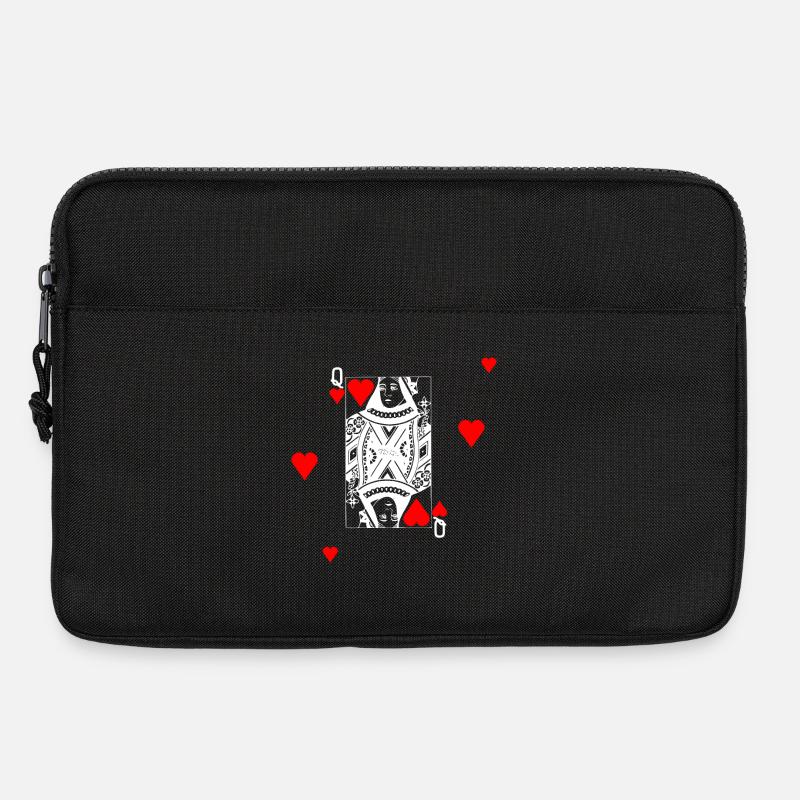 Königin - Laptoptasche 13" - Schwarz
