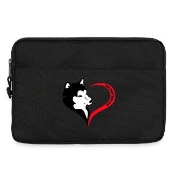 re heart one heart and soul - Laptoptasche 13" - Schwarz - Vorne