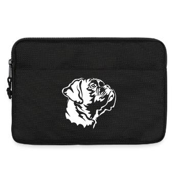 Boxer tête « Black Editon » - Sacoche pour ordinateur portable 13 pouces - noir - Devant