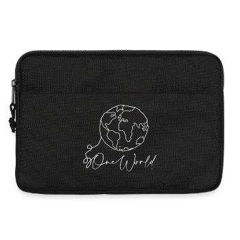 Monde - Sacoche pour ordinateur portable 13 pouces - noir - Devant