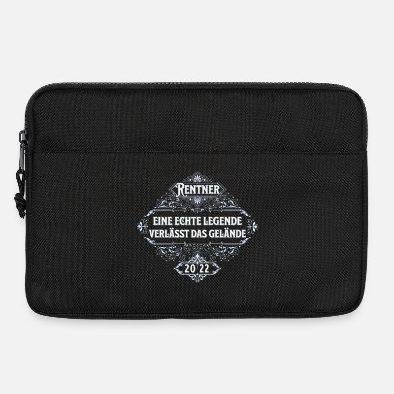 Rentner 22 Eine echte Legende verlässt das Gelände - Laptoptasche 13" - Schwarz