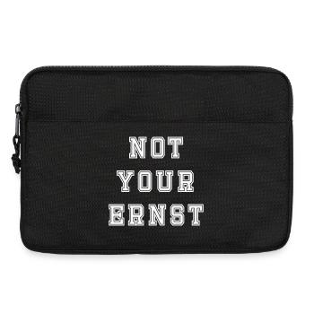 Not your Ernst Design - Laptoptasche 13" - Schwarz - Vorne