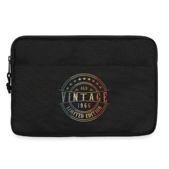 1966 Old Vintage - Laptoptasche 13" - Schwarz - Vorne
