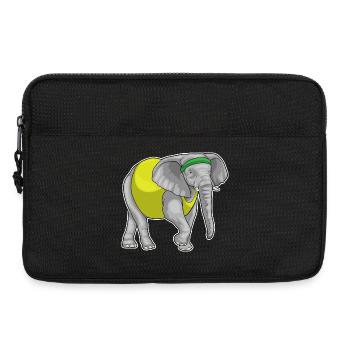 Elephant Jogger Jogging Sport - Sacoche pour ordinateur portable 13 pouces - noir - Devant