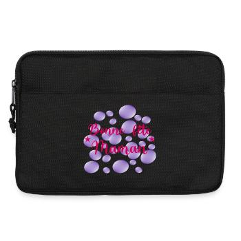 BONNE FÊTE MAMAN. MAMAN. FÊTE DES MÈRES. JE T'AIME - Sacoche pour ordinateur portable 13 pouces - noir - Devant