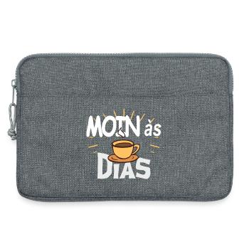 MOINas Dias - Laptoptasche 13" - Grau meliert - Vorne