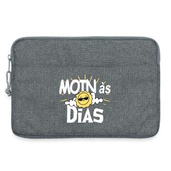 MOINas Dias Sonne - Laptoptasche 13" - Grau meliert - Vorne