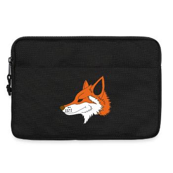 Rusé comme un renard - Sacoche pour ordinateur portable 13 pouces - noir - Devant