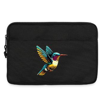 Kolibri - Laptoptasche 13" - Schwarz - Vorne