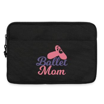 Ballet Mom - Laptop bag 13" - black - Front
