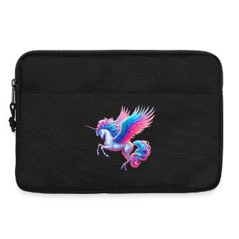 Einhorn (02) - Laptoptasche 13" - Schwarz - Vorne