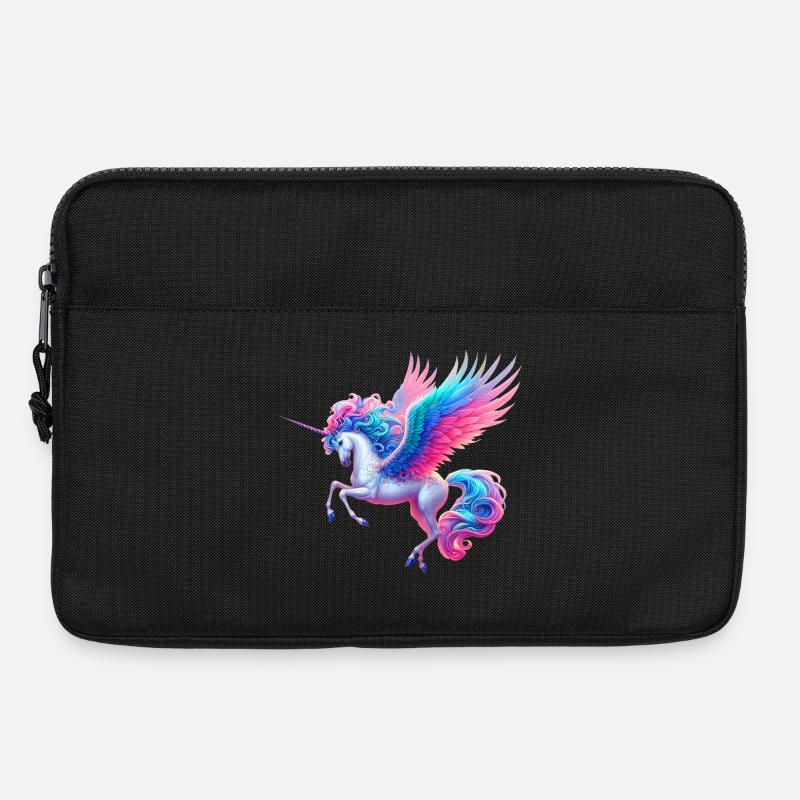 Einhorn (02) - Laptoptasche 13" - Schwarz