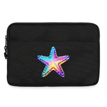 Étoile de mer - Sacoche pour ordinateur portable 13 pouces - noir - Devant