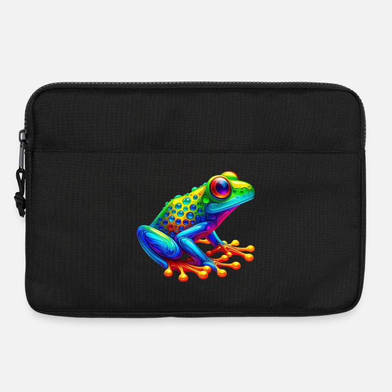 Frosch - Laptoptasche 13" - Schwarz