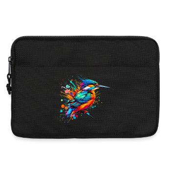 Kingfisher - Laptop bag 13" - black - Front