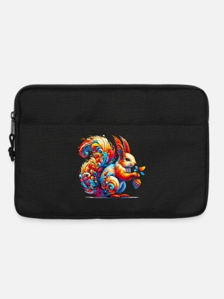 Eichhörnchen - Laptoptasche 13" - Schwarz