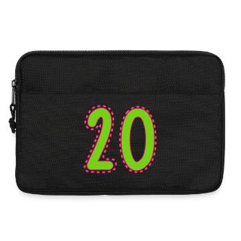 HAPPY BIRTHDAY. HAPPY BIRTHDAY. ANNIVERSARY. - Laptop bag 13" - black - Front