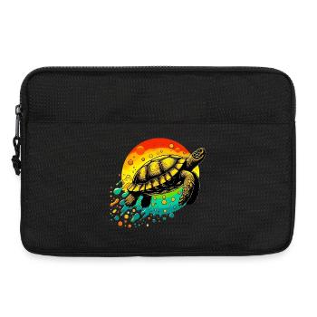 Turtle - Laptop bag 13" - black - Front