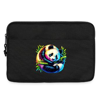 Panda - Laptoptasche 13" - Schwarz - Vorne