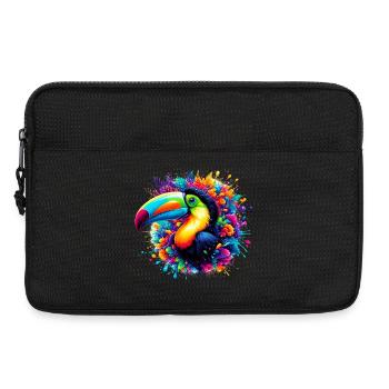 Toucan - Laptop bag 13" - black - Front