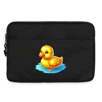 Caneton Canard Canard Canard - Sacoche pour ordinateur portable 13 pouces - noir - Devant