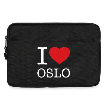 J’AIME OSLO Norvège Norvège - Sacoche pour ordinateur portable 13 pouces - noir - Devant
