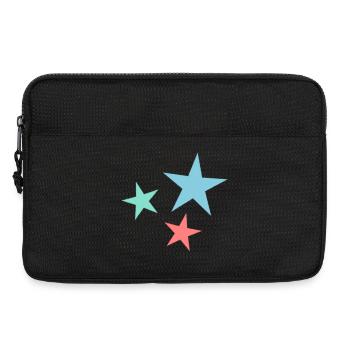 ETOILE. NOËL. JOYEUX NOËL. MERRY CHRISTMAS - Sacoche pour ordinateur portable 13 pouces - noir - Devant