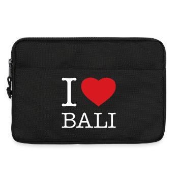 I LOVE BALI - Laptop bag 13" - black - Front