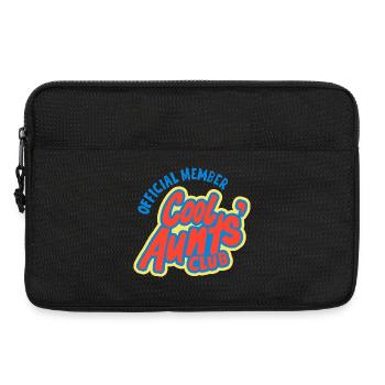 Design des membres du Cool Aunt’s Club - Sacoche pour ordinateur portable 13 pouces - noir - Devant