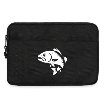 Sandre et perche - Sacoche pour ordinateur portable 13 pouces - noir - Devant